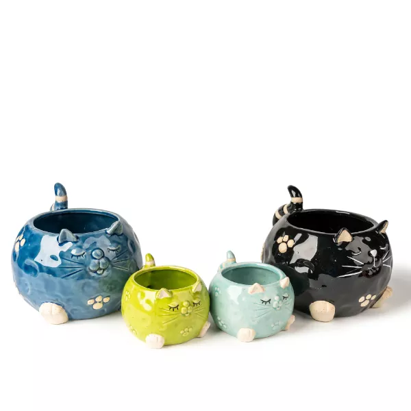 Pemegang lilin seramik haiwan