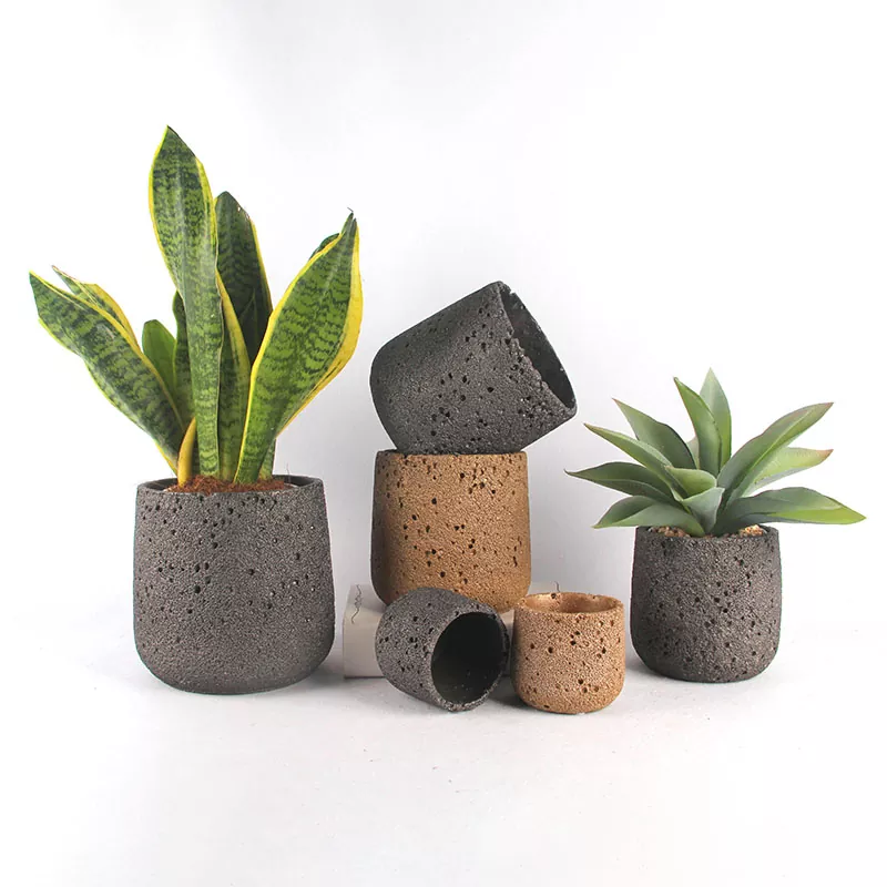 Periuk penanam stoneware klasik