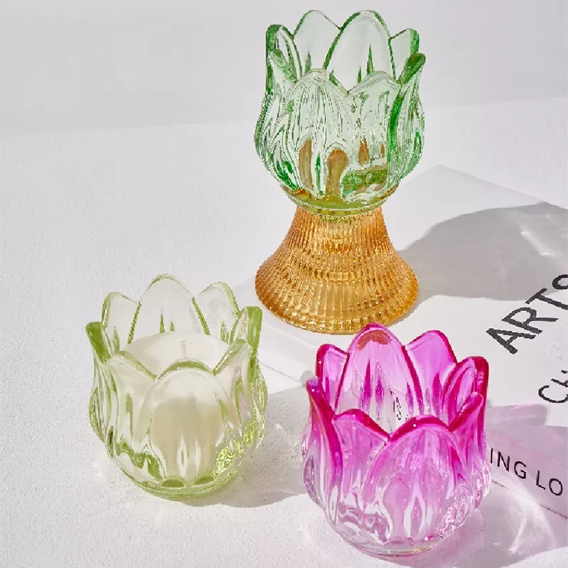 Merveilles Florales Kaca Candlestick