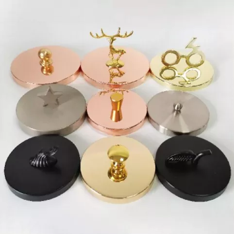 Penutup balang lilin tersuai