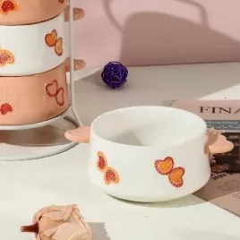 Mesin basuh pinggan mangkuk selamat dicat mangkuk seramik