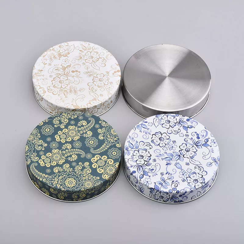 Penutup balang timah cetak yang diperibadikan